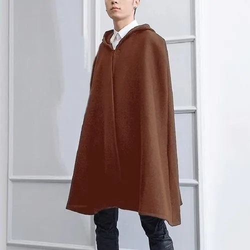 Poncho Capuche-Hiver Homme