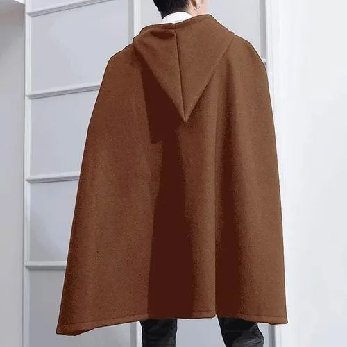 Poncho Capuche-Hiver Homme