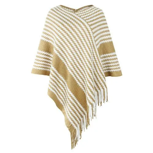 Poncho Tricot-Hiver