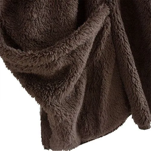 Poncho Plaid-Doux Homme