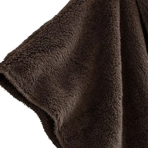 Poncho Plaid-Doux Homme