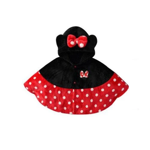 Poncho Minnie Bébé Polaire