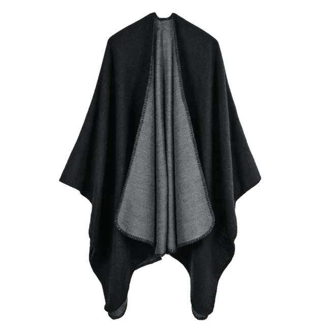 Poncho Chic-Hiver Femme