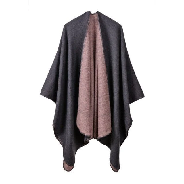 Poncho Chic-Hiver Femme