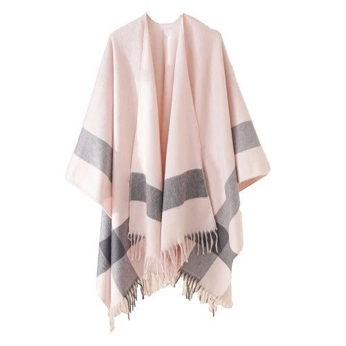 Poncho Hiver-Coton Femme
