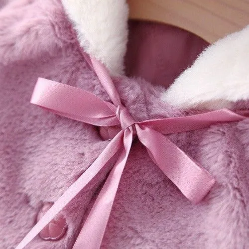Poncho Renne-Noël Bébé