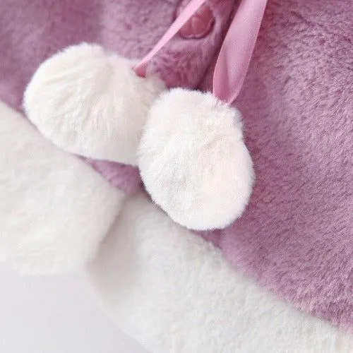 Poncho Renne-Noël Bébé