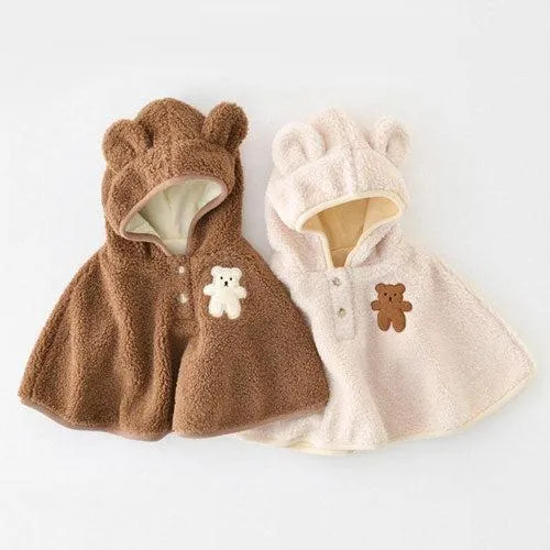 Poncho Ourson Bébé