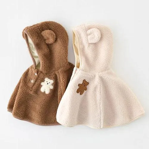 Poncho Ourson Bébé