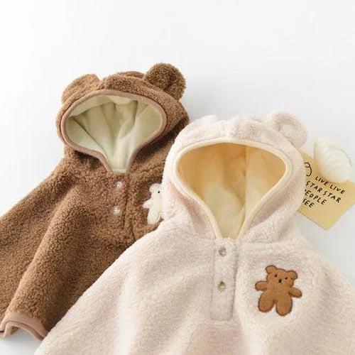 Poncho Ourson Bébé