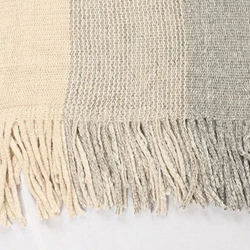 Poncho Boutons Chaud