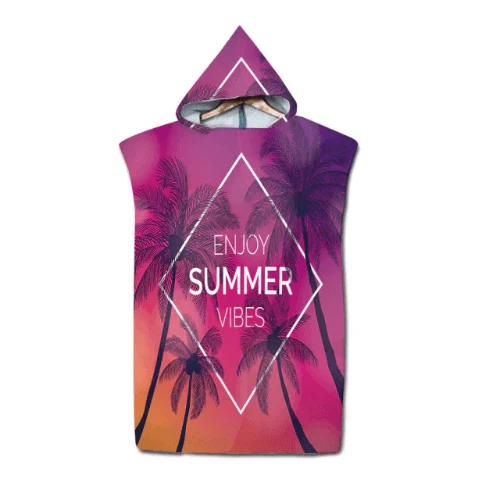Poncho Bambou Surf Écologique