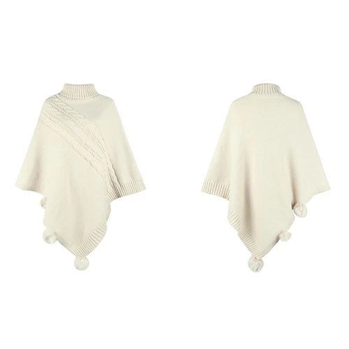Poncho Long-Femme