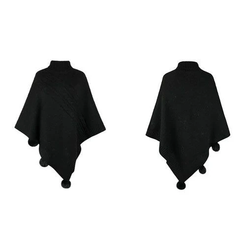 Poncho Long-Femme