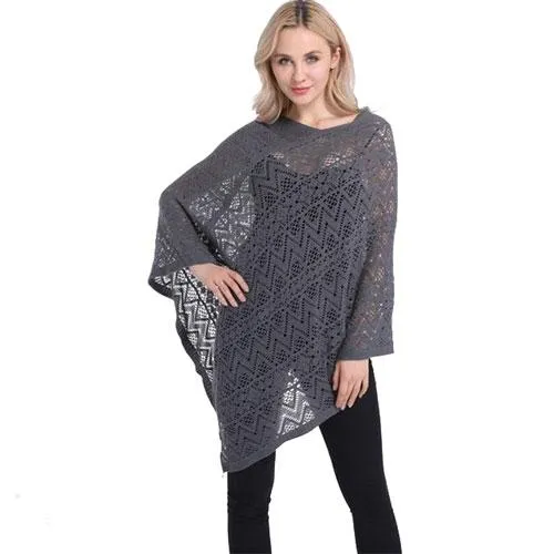 Poncho Dentelles-Fin Femme
