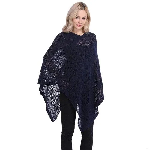 Poncho Dentelles-Fin Femme
