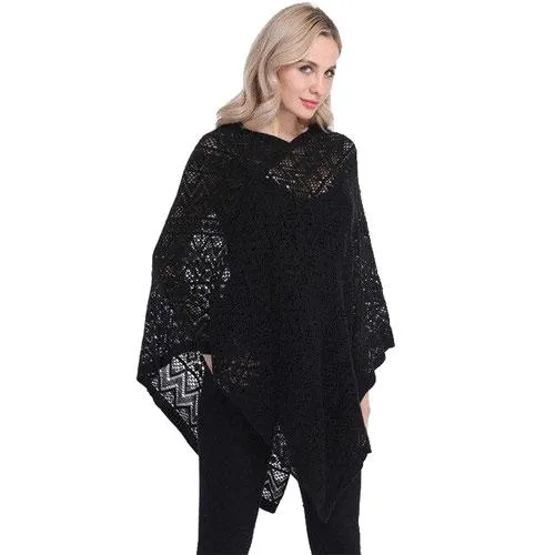 Poncho Dentelles-Fin Femme