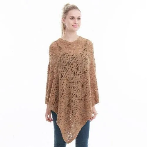 Poncho Dentelles-Fin Femme