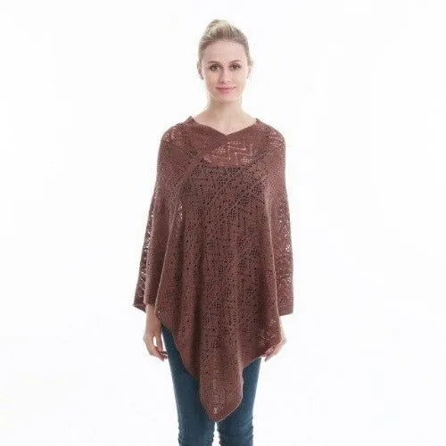 Poncho Dentelles-Fin Femme