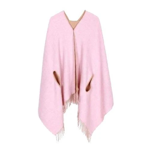 Poncho Uni-Réversible Femme Cachemire