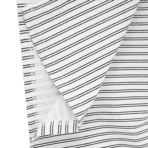 Poncho Marin-Rayures Homme