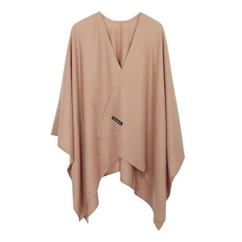 Poncho Uni-Cachemire Femme