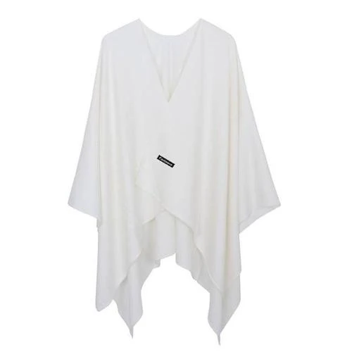 Poncho Uni-Cachemire Femme