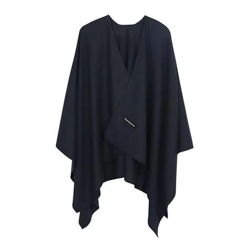 Poncho Uni-Cachemire Femme