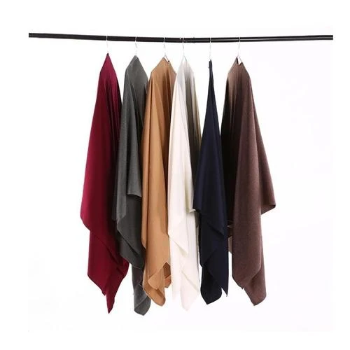 Poncho Uni-Cachemire Femme
