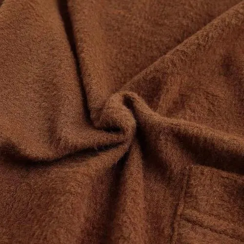 Poncho Long Homme Capuche