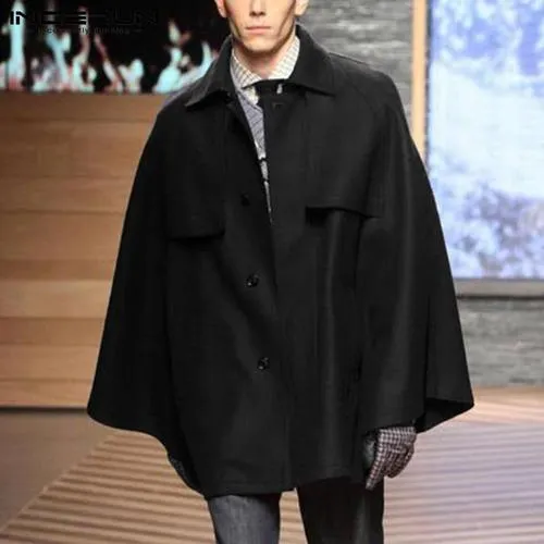 Poncho Black-Edition Homme
