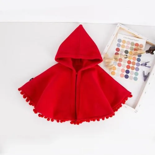Poncho Chaperon-Rouge Bébé