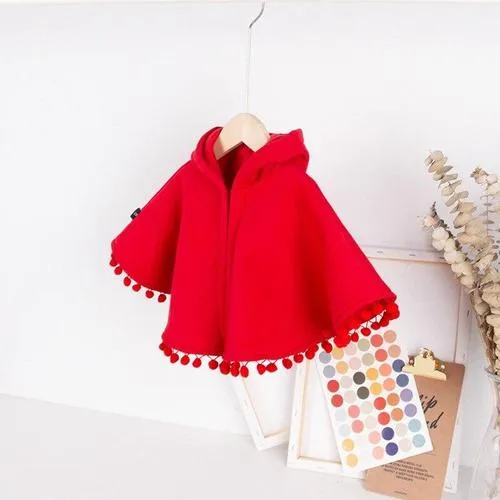 Poncho Chaperon-Rouge Bébé