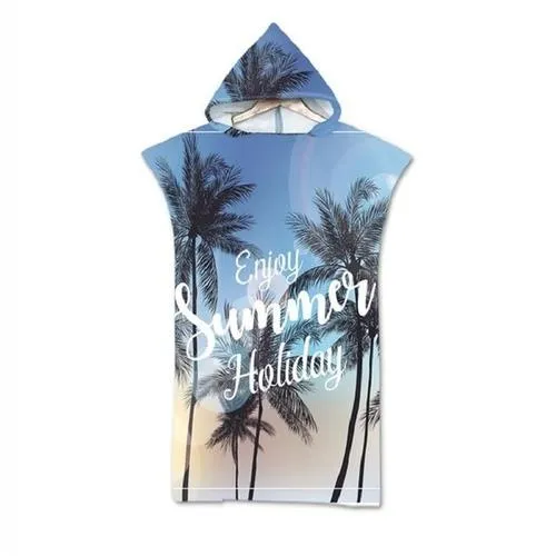 Poncho Vacances Plage Été