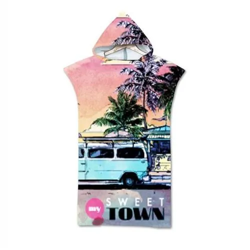 Poncho Microfibres-Surf
