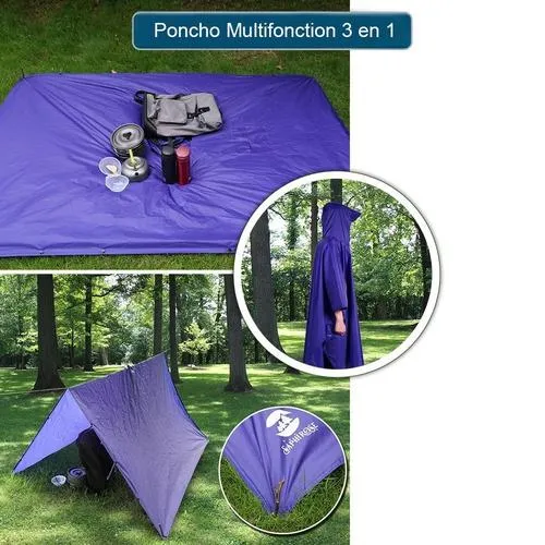Poncho Multifonctions Pluie