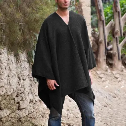 Poncho Long-Chic Masculin