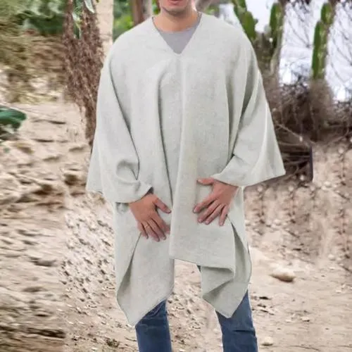 Poncho Long-Chic Masculin