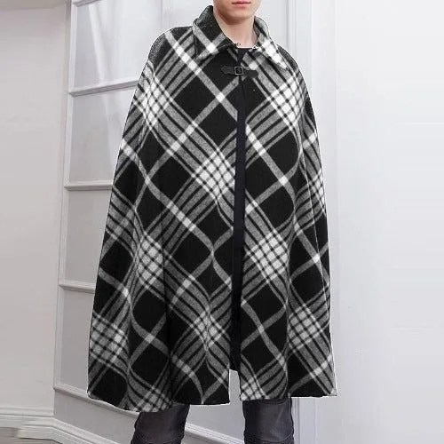 Poncho Carreaux-Hiver Homme