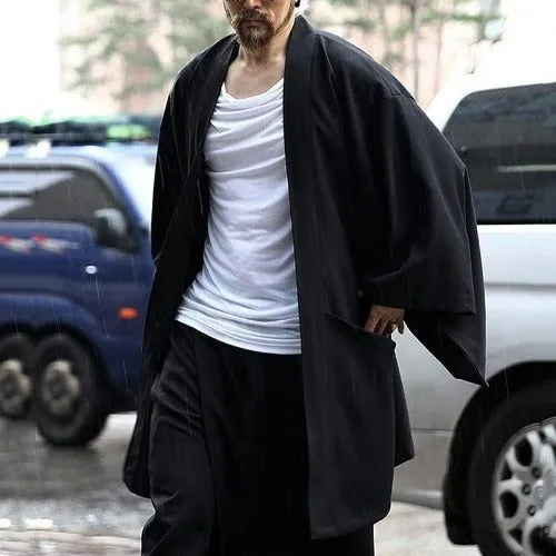 Poncho Polaire-Plaid Homme