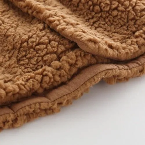 Poncho Agneau Bébé Doux