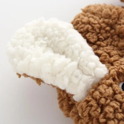 Poncho Agneau Bébé Doux