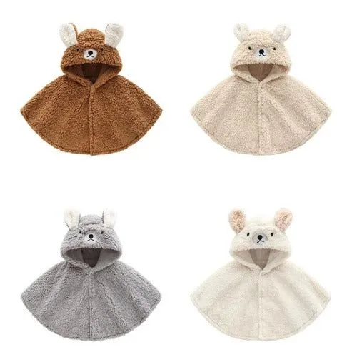 Poncho Agneau Bébé Doux