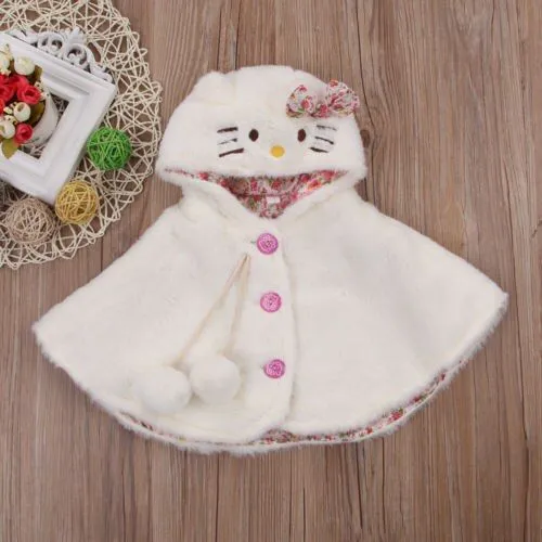 Poncho Hello-Kitty Bébé