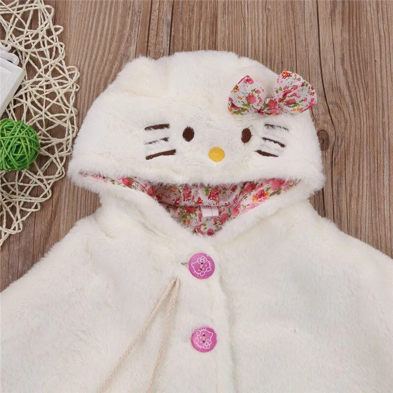 Poncho Hello-Kitty Bébé