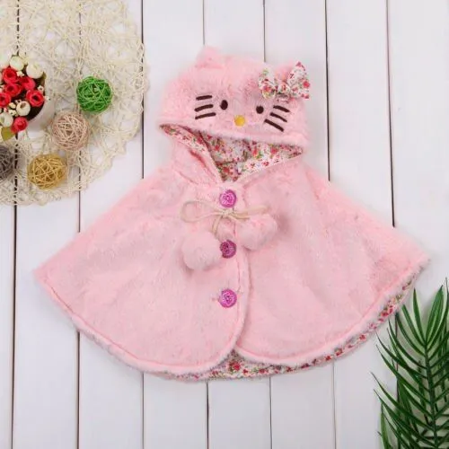 Poncho Hello-Kitty Bébé