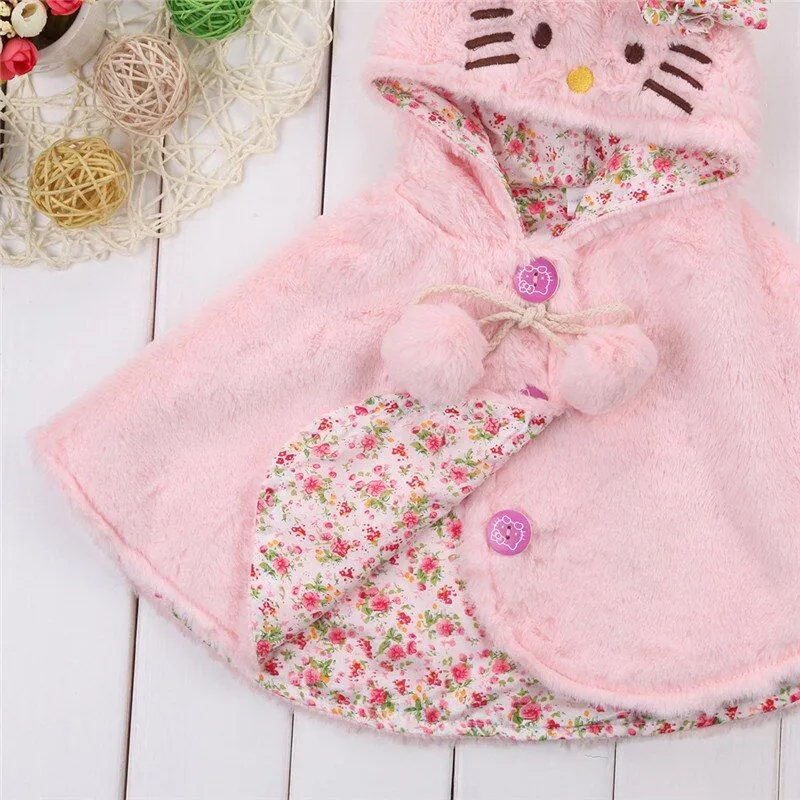 Poncho Hello-Kitty Bébé