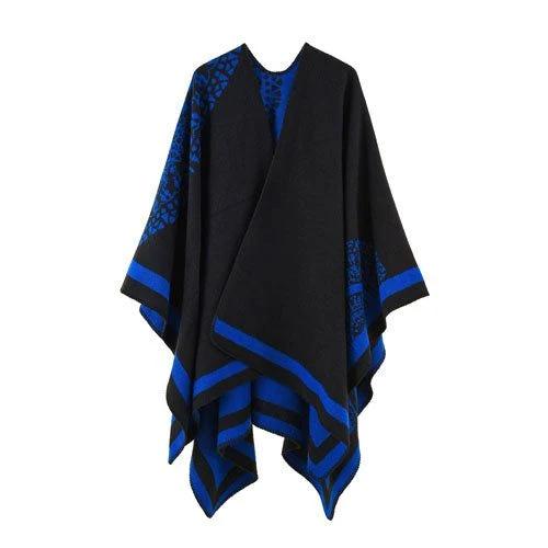 Plaid Poncho Hiver Femme