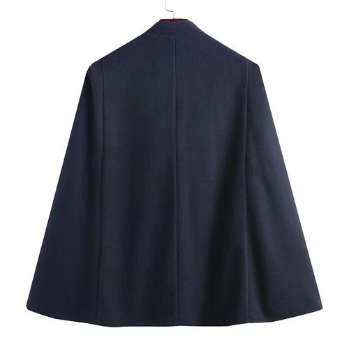 Poncho Boutons Homme Chic