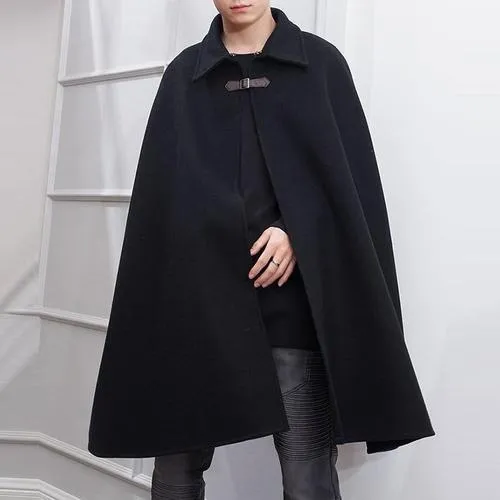 Poncho Long-Chaud Homme